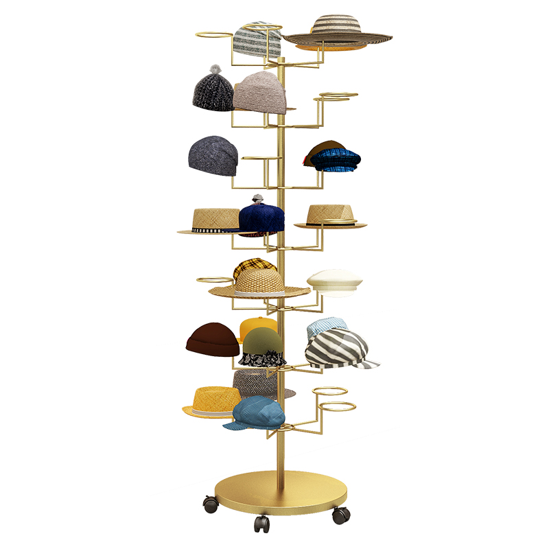 #Hat display rackFloor-to-ceil - đánh giá và giá Baby Clothing Hanging Rack