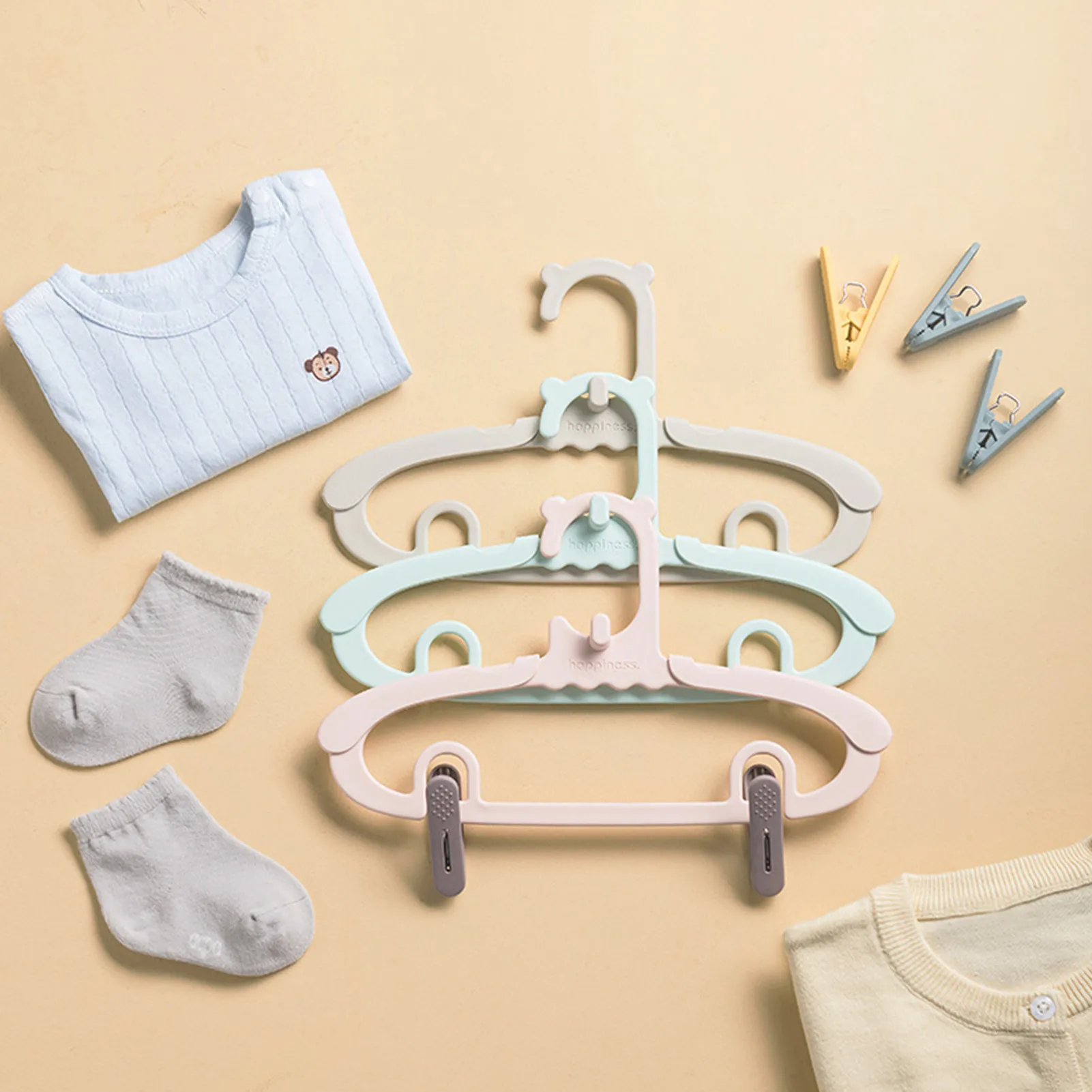 Adjustable Kids Clothes Hanger - đánh giá và giá Baby Clothing Hanging Rack