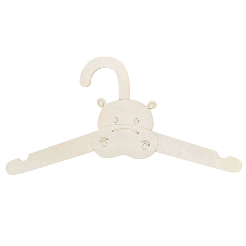 ABJI-20PCS Cute Wooden Clothes - đánh giá và giá Baby Clothing Hanging Rack