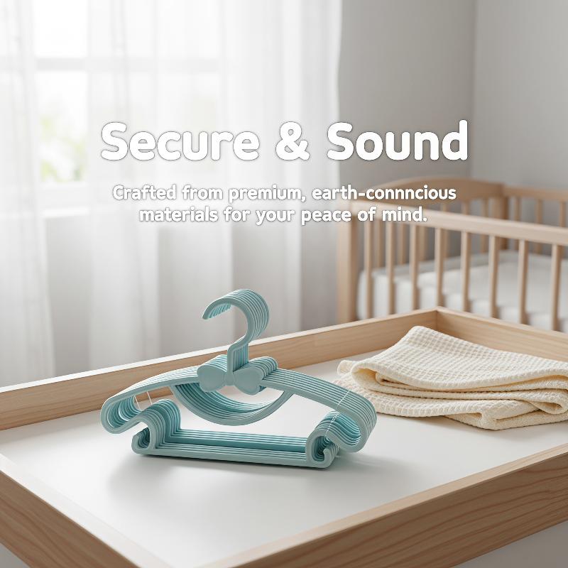 12PCS Baby Kids Clothes Hanger - đánh giá và giá Baby Clothing Hanging Rack
