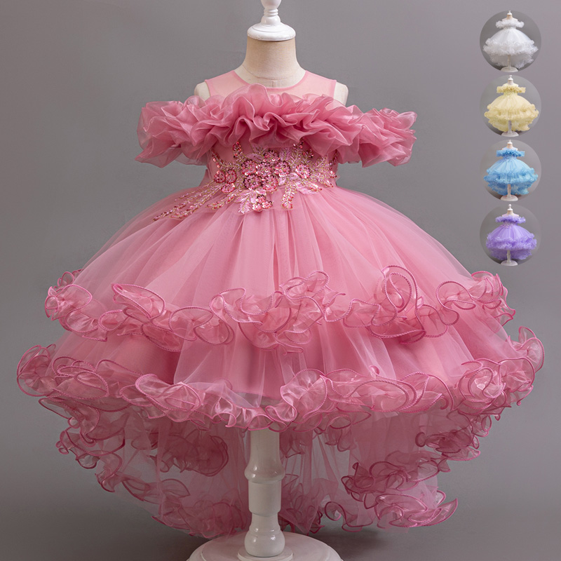 Girl Flower Princess Sequins B - đánh giá và giá Baby Clothing Dresser