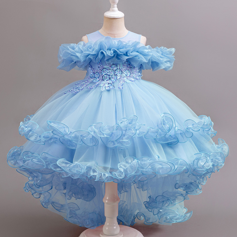 Girl Flower Princess Sequins B - đánh giá và giá Baby Clothing Dresser