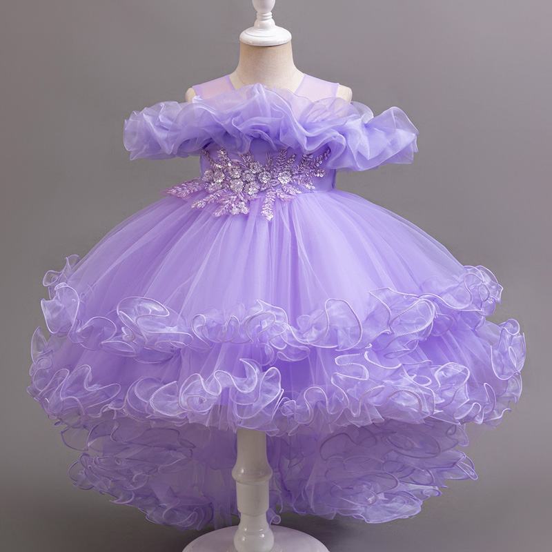 Girl Flower Princess Sequins B - đánh giá và giá Baby Clothing Dresser