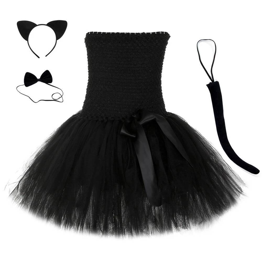Cute Black Cat Tutu Dress Baby - đánh giá và giá Baby Clothing Dresser
