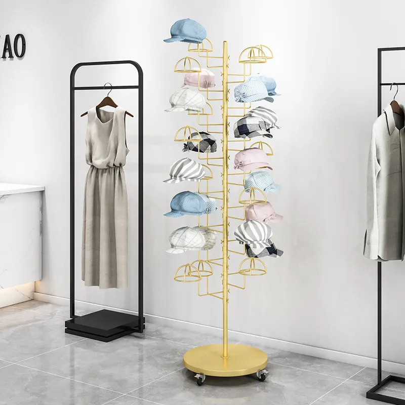 Hat display stand Floor-to-cei - đánh giá và giá Baby Clothing Hanging Rack